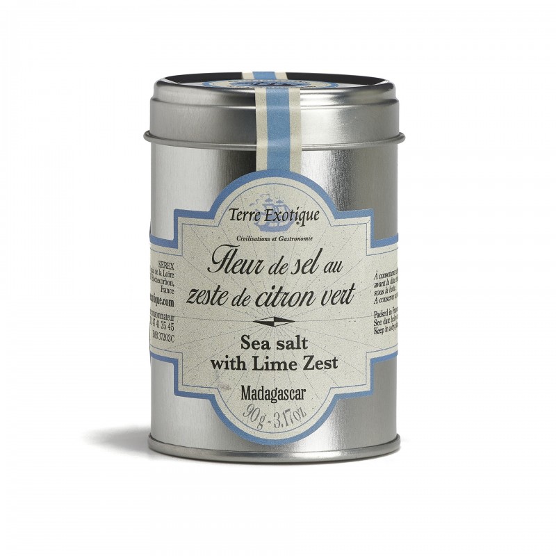 Terre Exotique - Sea salt with Lime Zest Terre Exotique - Sea salt with Lime Zest