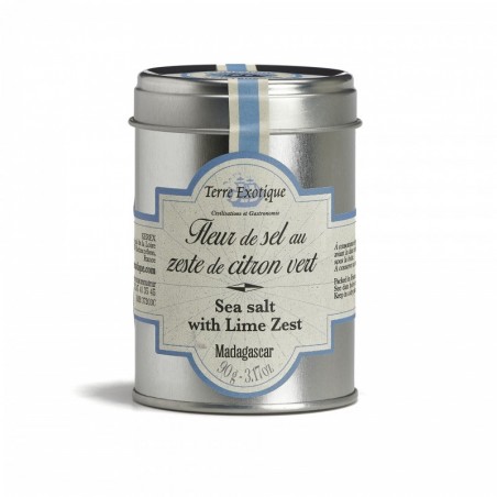 Terre Exotique - Fleur de sel au zeste de citron vert
