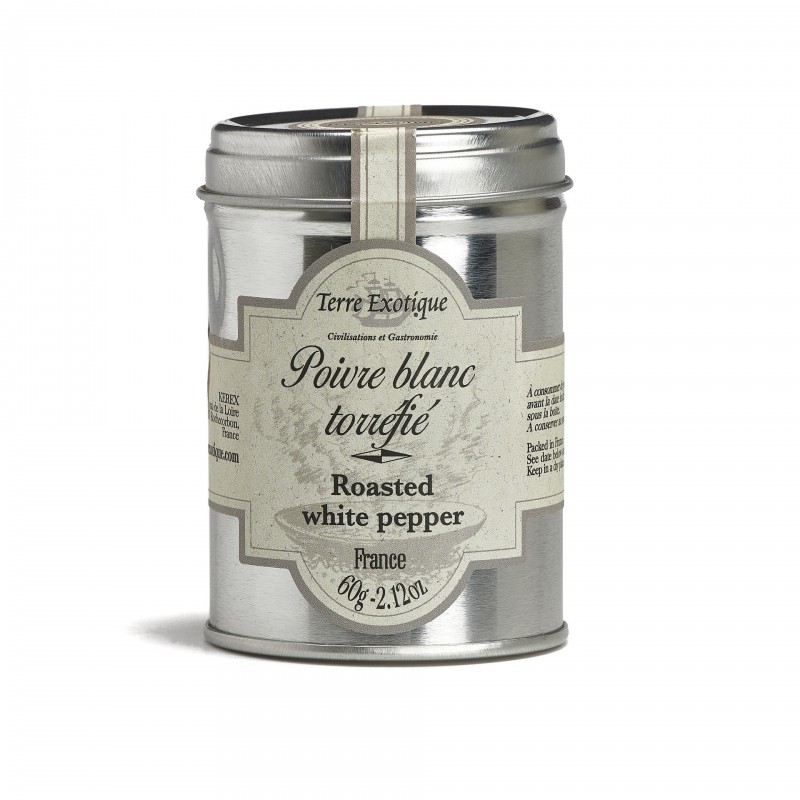 Terre Exotique - Poivre blanc torréfié Terre Exotique - Poivre blanc torréfié