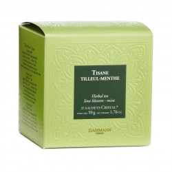 Dammann Frères -  Herbal tea lime blossom-mint
