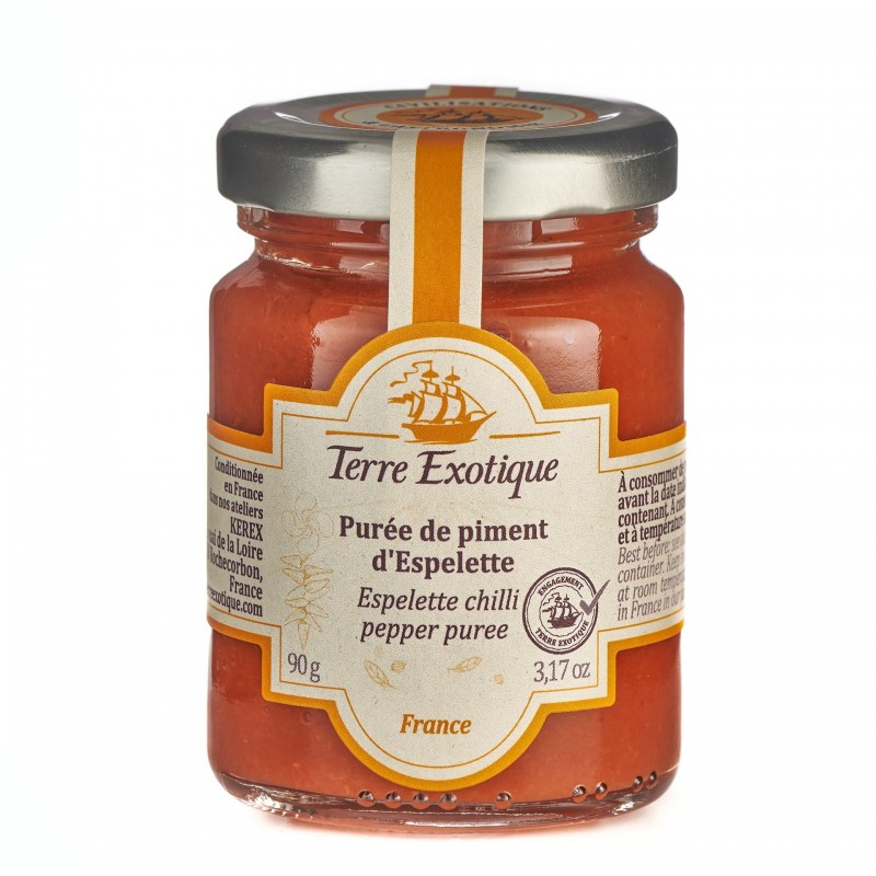 Terre Exotique - Espelette chilli pepper puree Terre Exotique - Espelette chilli pepper puree