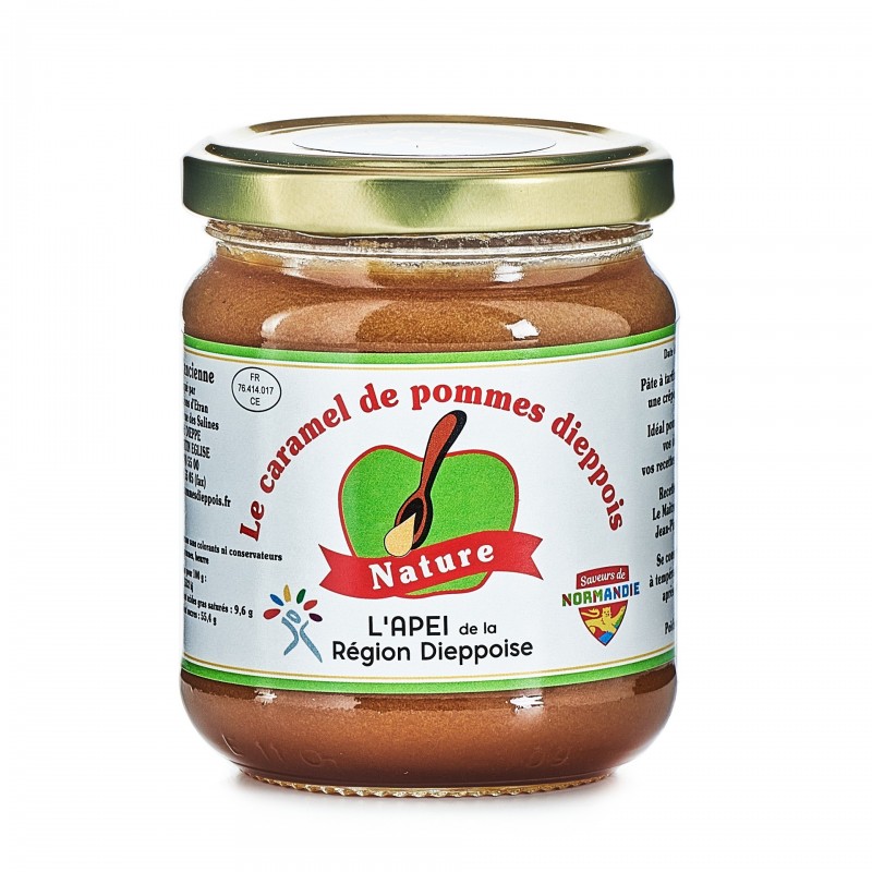 Le Caramel de Pomme Dieppois - Caramel de pommes nature