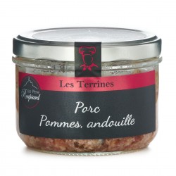 Le Père Roupsard - Pork terrines with apples and andouille sausage