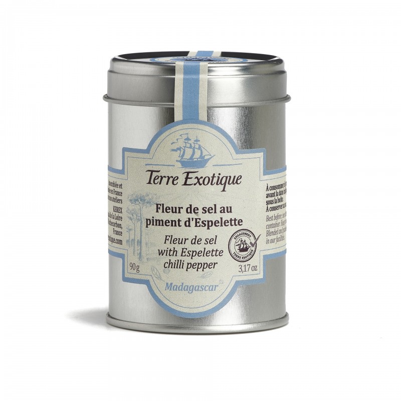 Terre Exotique - Fleur de sel au piment d'Espelette