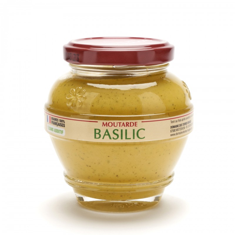 Domaine des Terres Rouges - Basil mustard Domaine des Terres Rouges - Basil mustard