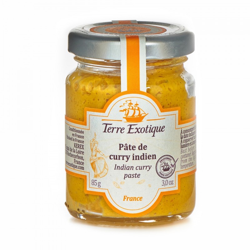 Terre Exotique - Pâte de curry Indien Terre Exotique - Pâte de curry Indien