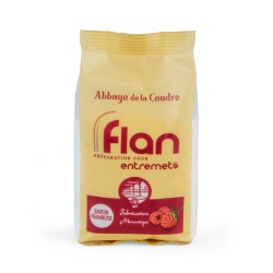 Flan saveur framboise 450g