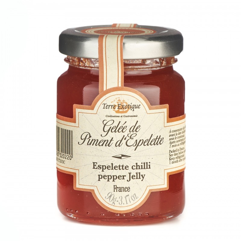 Terre Exotique - Gelée de Piment d'Espelette Terre Exotique - Gelée de Piment d'Espelette