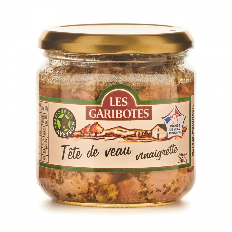 Les Garibotes - Tête de veau vinaigrette Les Garibotes - Tête de veau vinaigrette
