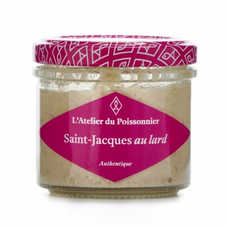 L'Atelier du Poissonnier - Rillettes de Saint-Jacques au lard