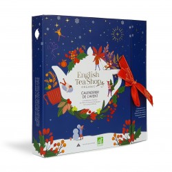 English Tea Shop - Calendrier de l'avent livre bleu bio
