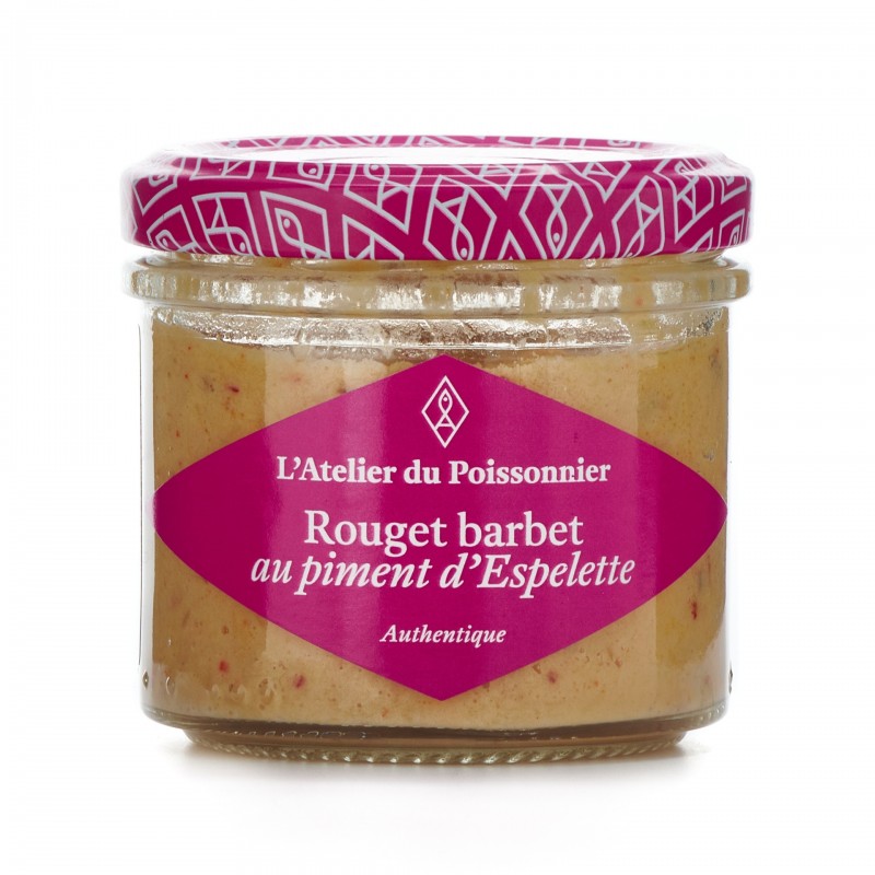 L'Atelier du Poissonnier - Rillettes de rouget barbet au piment d'Espelette