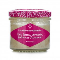 L'Atelier du Poissonnier - Rillettes de lieu jaune, sarrasin, poivre de Sarawak