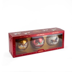 Coffret 3 boules de Noël...