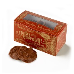 Tuiles chocolat caramel...