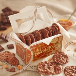 Tuiles chocolat caramel...