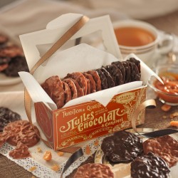 Tuiles chocolat caramel...