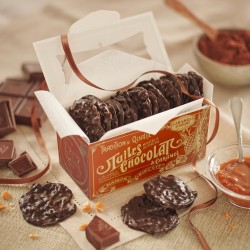 Tuiles chocolat caramel...